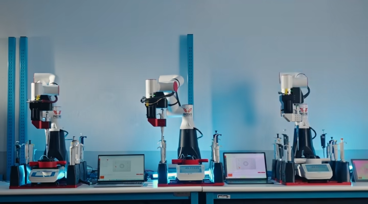 Sistema robótico de calibración de pipetas